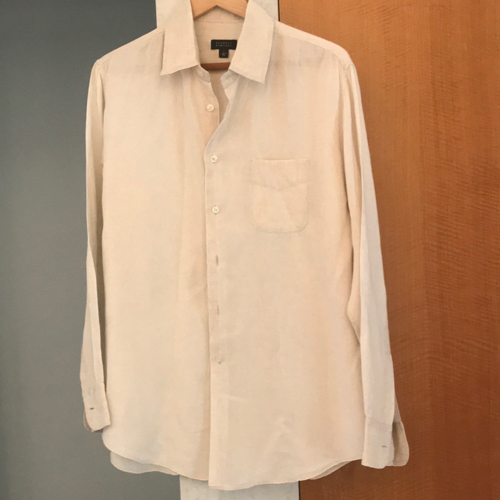 Barney’s Men’s linen button down shirt